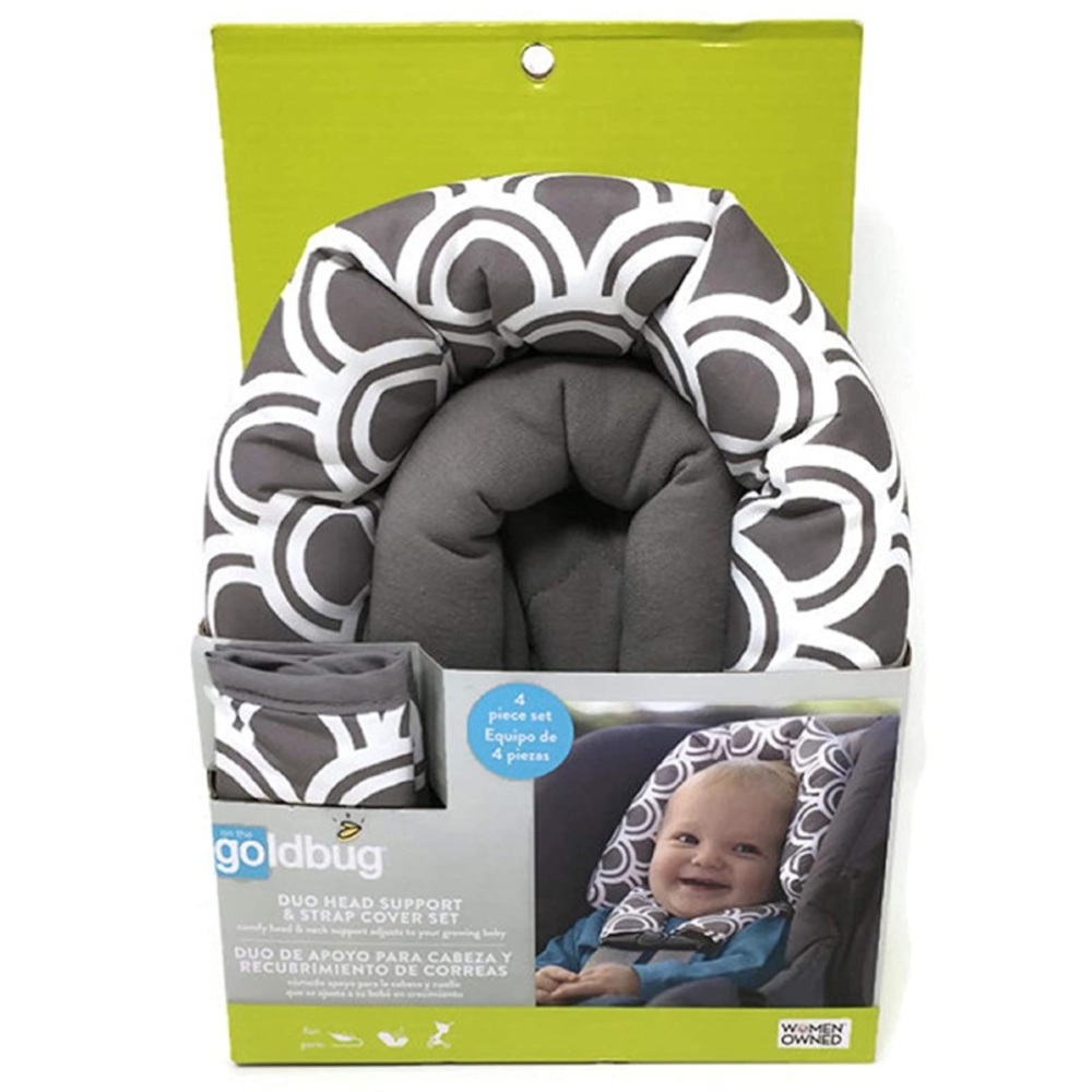 🍒🍒 New Goldbug Duo Head Support & Strap Cover Set - Picture 8 of 8